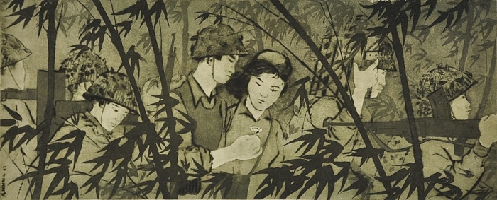 hinh anh nguoi linh viet nam trung bay giua long singapore