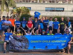 Đạp xe gây quỹ giúp Saigon Children’s Charity hỗ trợ trẻ em khó khăn