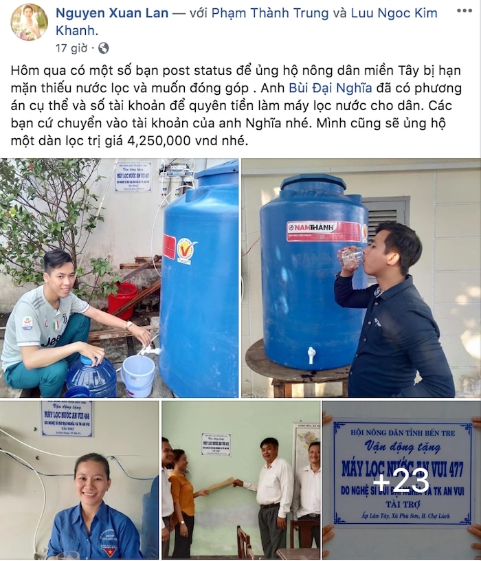 tin tuc giai tri sao viet hom nay 133 loat nghe si viet keu goi ung ho ba con mien tay vung han man
