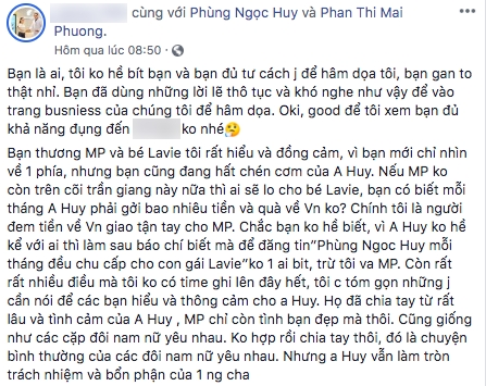ban than phung ngoc huy o my tiet lo chuyen nam ca si chu cap tien nuoi be lavie