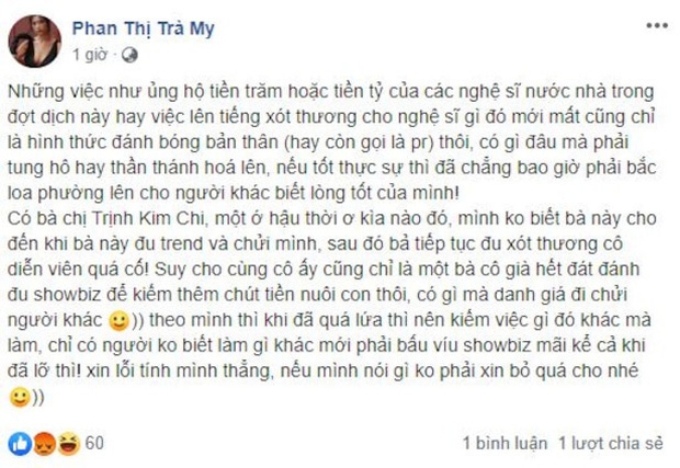 tin giai tri sao viet hom nay 54 hoai linh len tieng dinh chinh gioi tinh cua ban than tiet lo ve vo cu