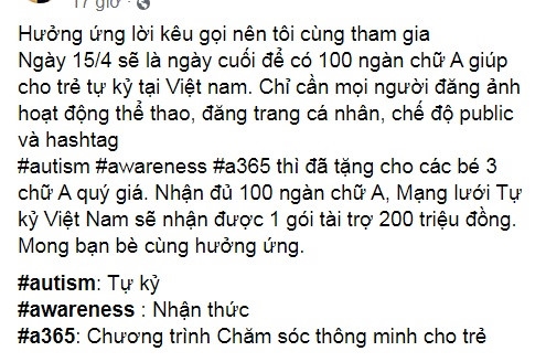 cu dan mang chung tay ung ho 100000 chu a gay quy giup do tre em tu ky