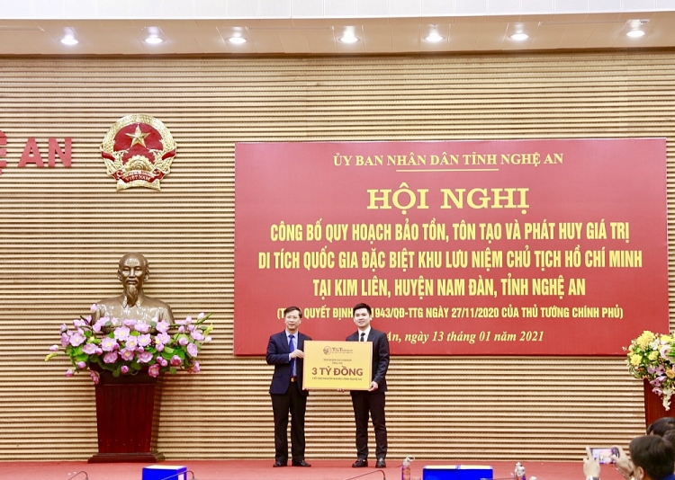 Công bố Quy hoạch bảo tồn, tôn tạo và phát huy giá trị Khu lưu niệm Chủ tịch Hồ Chí Minh tại Nghệ An