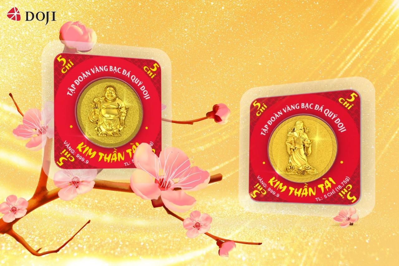 Khách hàng cũng có thêm nhiều lựa chọn như sản phẩm đồng vàng 999.9 là Thần Tài Thịnh Vượng, Thần Tài Đại Phất… mang thông điệp, niềm tin cho Tài lộc tăng tiến - Phúc khí đủ đầy - An khang thịnh vượng.