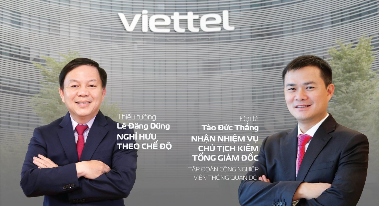Viettel tổ chức lễ bàn giao chức danh Chủ tịch kiêm Tổng giám đốc Tập đoàn