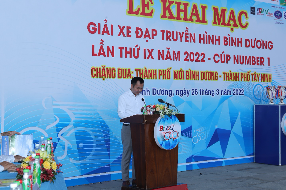 Hoàn thành chặng đầu tiên mùa giải xe đạp truyền hình Bình Dương (BTV) lần thứ XI