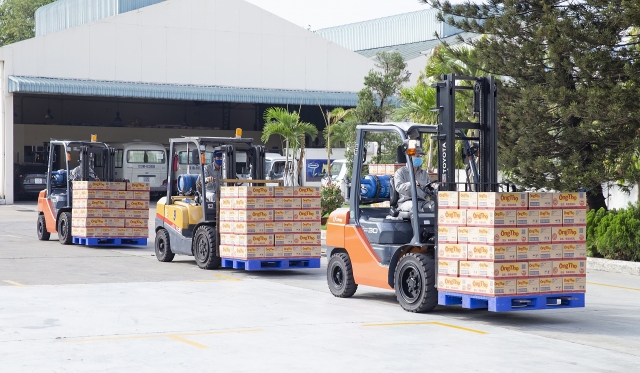 vuot tro ngai covid vinamilk xuat khau sua qua trung quoc