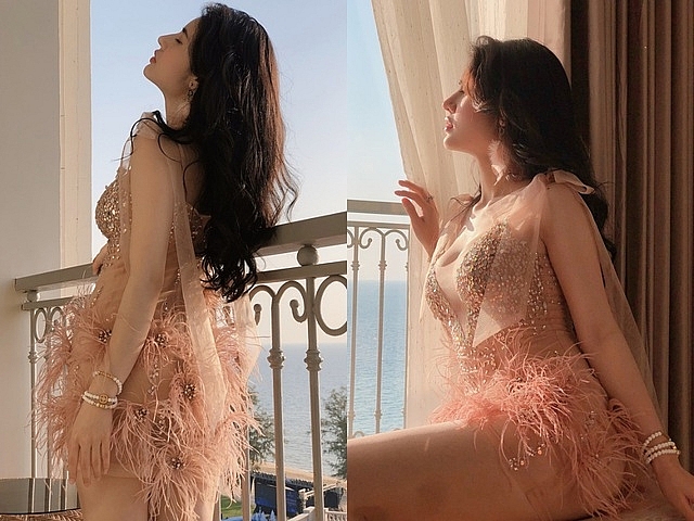 mau dam ho vai cua amber design cuon hut gioi tre viet