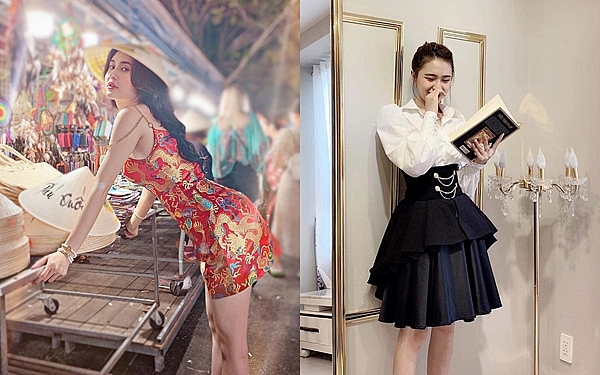 mau dam ho vai cua amber design cuon hut gioi tre viet