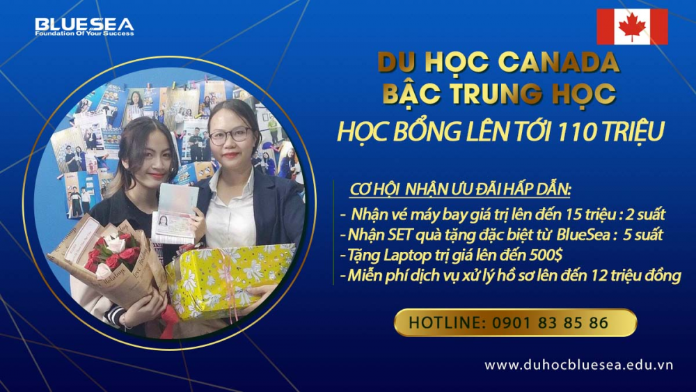 Du học THPT Canada cùng Bluesea - Sự lựa chọn uy tín cho con ngay từ bước đầu
