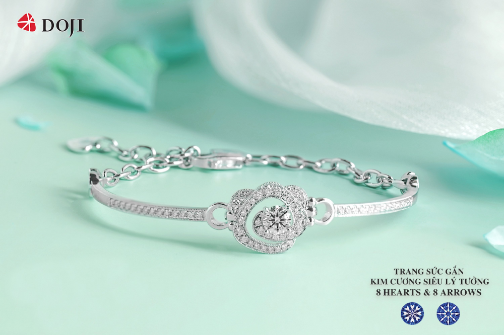 Một thiết kế Trang sức Kim cương mới ra mắt của Thương hiệu DOJI.