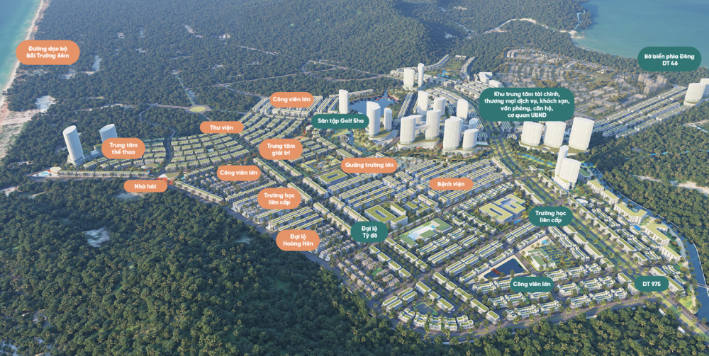Toàn cảnh Meyhomes Capital Phú Quốc 266 ha.
