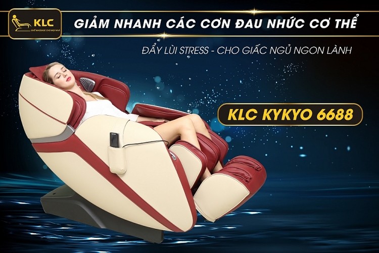 Ghế massage KLC là sản phẩm tuyệt vời cho nhiều người bị đau lưng.