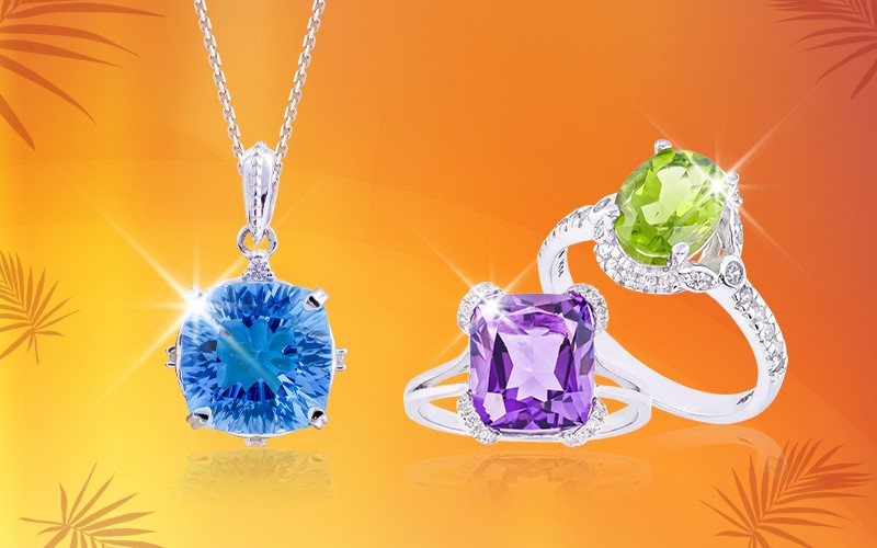 Trang sức đá màu: Sự lựa chọn mới của các tín đồ trang sức trang suc da mau su lua chon moi cua cac tin do trang suc