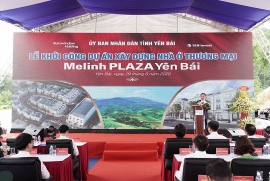 Eurowindow Holding khởi công xây dựng dự án Melinh Plaza Yên Bái