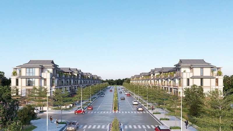 Phố Đông mang đặc trưng của kiến trúc Nhật Bản và dấu ấn văn hóa Á Đông đương đại. 
