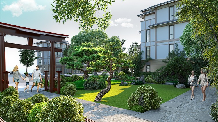 Vườn thiền sẽ là nơi để du khách nghỉ ngơi và thư giãn sau nhiều hoạt động sôi động. 