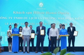 Các khách sạn đẳng cấp quốc tế của tập đoàn BRG được vinh danh “Khách sạn được yêu thích nhất”