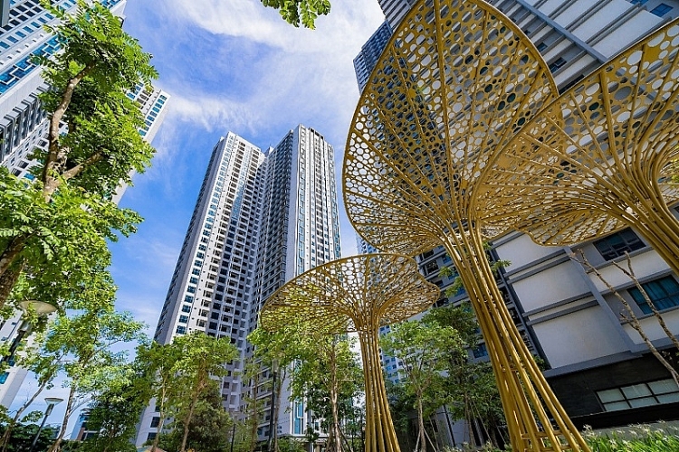 Khu đô thị Goldmark City quy mô với gần 5.000 căn hộ.