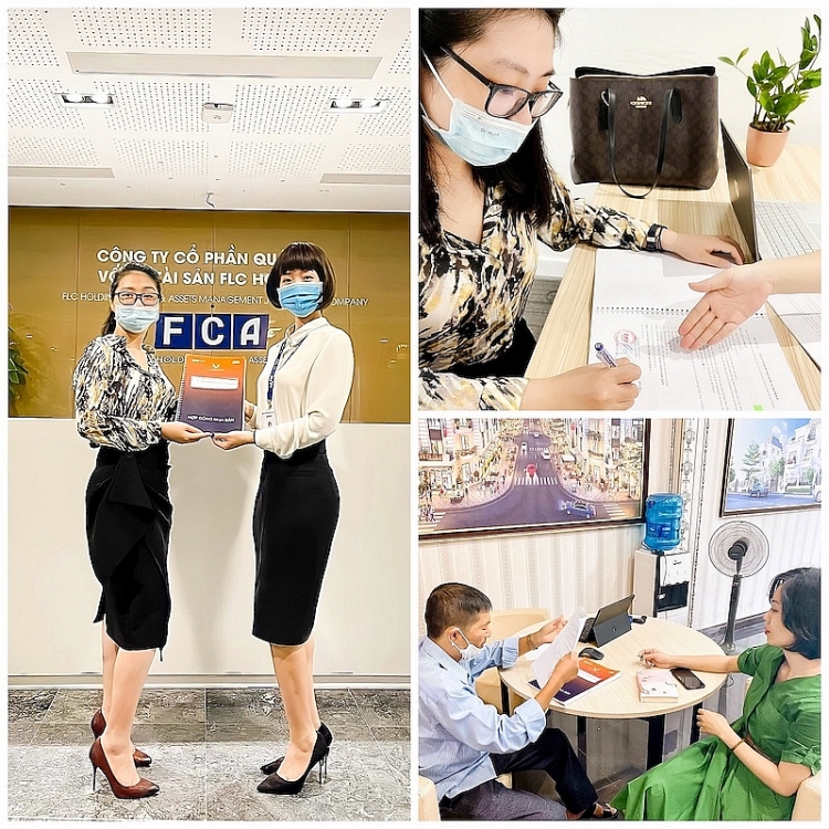 Khách hàng ký hợp đồng mua bán tại dự án FLC Legacy Kontum.