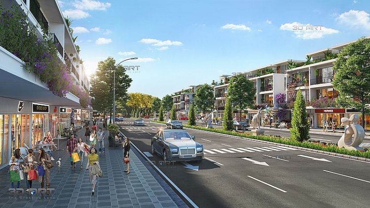 Shophouse tại khu vực Bắc Hà Nội đang sở hữu tiềm năng tăng giá sinh lời lớn.