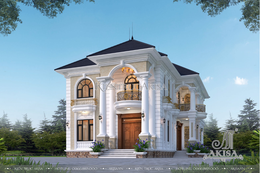 Kiến trúc Akisa và “làn gió mới" trong thiết kế biệt thự tân cổ điển