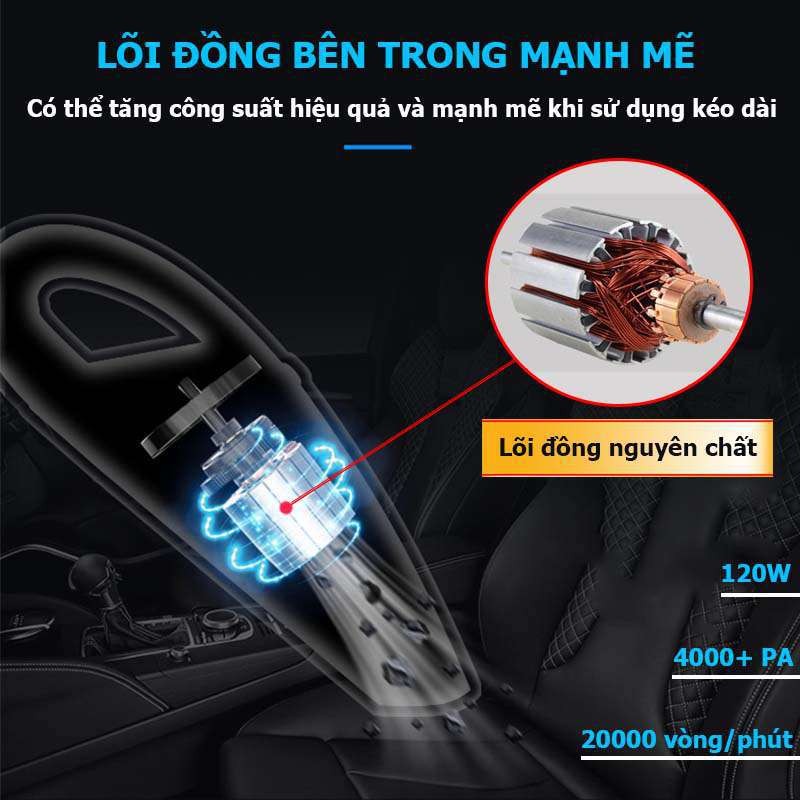 TVTAZ- Đơn vị cung cấp máy hút bụi xe hơi cầm tay uy tín, chất lượng