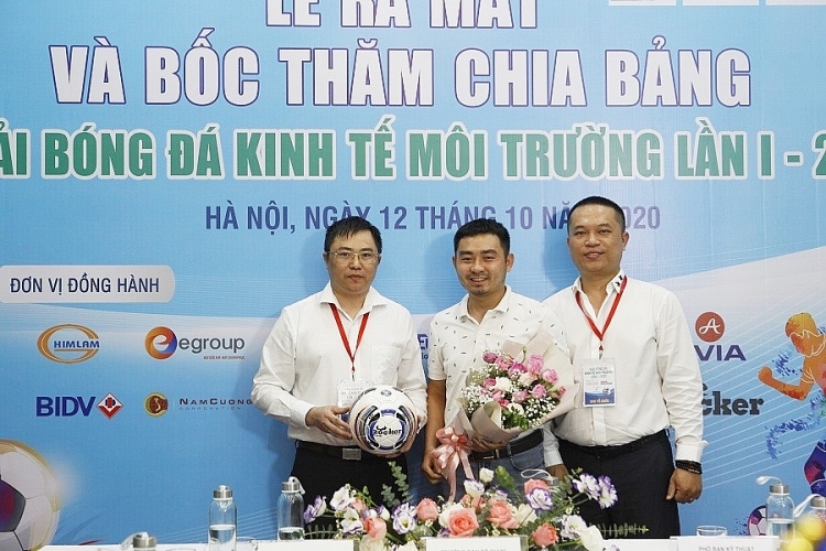 12 đội bóng mạnh tham dự Giải bóng đá Kinh tế Môi trường lần I-2020