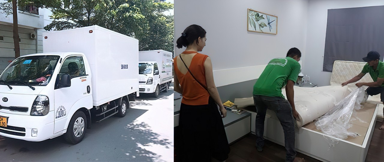 Xe Tải Chở Hàng 24H - Chuyển nhà trọn gói giá rẻ TP. HCM
