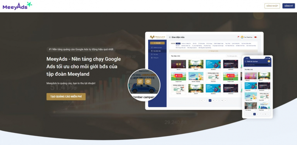 Hệ sinh thái Công nghệ Bất động sản MeeyLand liên tục phát triển các sản phẩm
