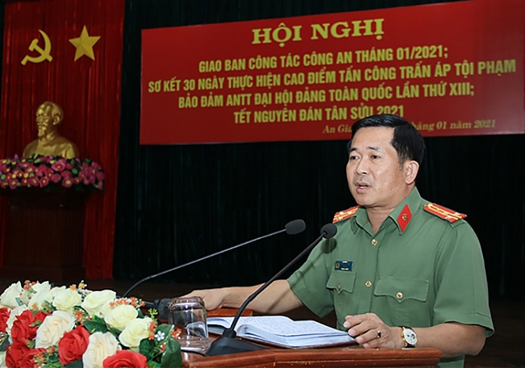 Đại tá Đinh Văn Nơi, Giám đốc Công an tỉnh An Giang