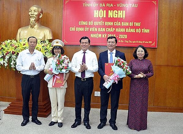 ninh binh ba ria vung tau co nhan su lanh dao moi