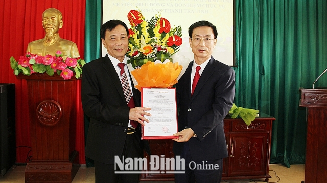 lao cai nam dinh thai binh co nhan su lanh dao moi