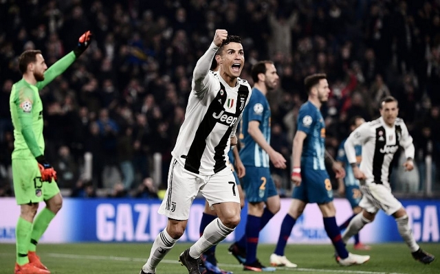 diem tin the thao 1332019 ronaldo lap hattrick juventus vao tu ket champions league