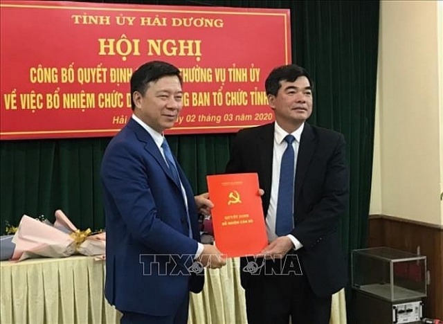 Hải Dương, Hà Tĩnh và Ninh Thuận có nhân sự, lãnh đạo mới hai duong ha tinh va ninh thuan co nhan su lanh dao moi