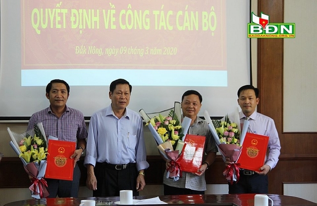 Quảng Ninh, Đắk Nông, Kon Tum bổ nhiệm nhân sự, lãnh đạo mới quang ninh dak nong kon tum bo nhiem nhan su lanh dao moi