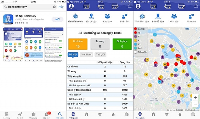 ha noi ra mat ung dung ha noi smartcity giam sat nguoi cach ly dich covid 19 bang gps