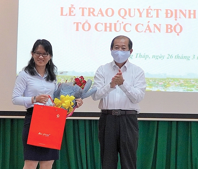 long an dong thap quang ninh bo nhiem nhan su lanh dao moi