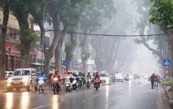 tin thoi tiet hom nay 14 ret nang ban mien bac mua phun va suong mu