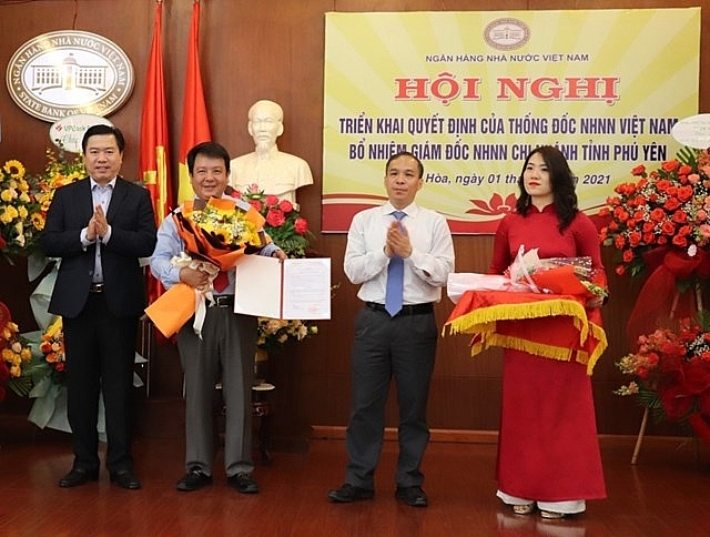 Ông Đặng Hồng Lĩnh nhận quyết định bổ nhiệm (Ảnh: Đại đoàn kết)