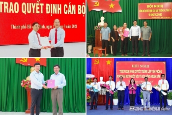 Ba tỉnh Nam bộ bổ nhiệm nhân sự, lãnh đạo mới