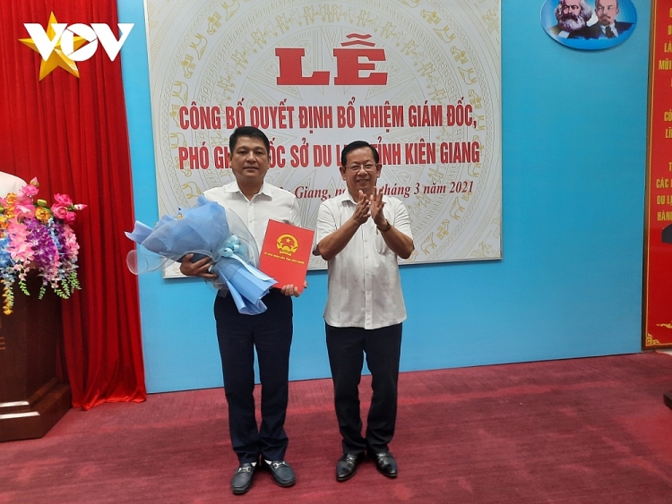 Ông Bùi Quốc Thái giữ chức Giám đốc Sở Du lịch Kiên Giang