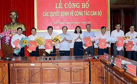 An Giang, Hậu Giang và Kiên Giang bổ nhiệm nhân sự mới