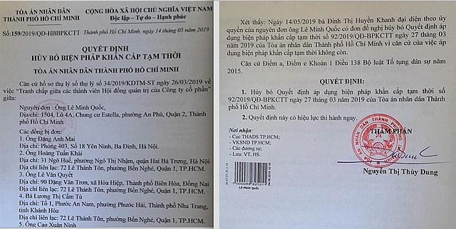 tranh chap ghe nong eximbank co cham dut khi ba cam tu tro lai