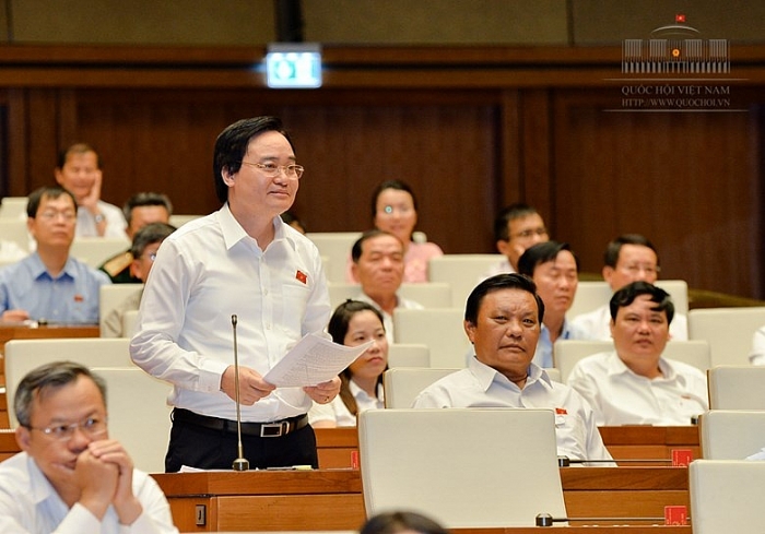 Bộ trưởng Nhạ nhận 3 thiếu sót trong vụ gian lận điểm thi bo truong phung xuan nha nhan trach nhiem truoc quoc hoi vi ly do gi