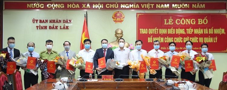 Đà Nẵng, Thái Nguyên, Đắk Lắk bổ nhiệm nhân sự lãnh đạo mới