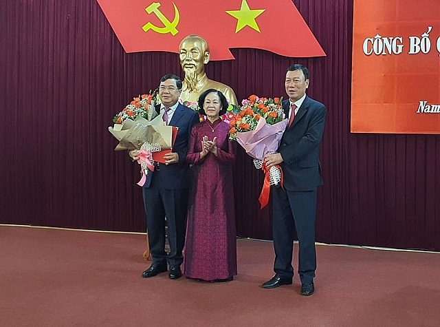 Ông Phạm Gia Túc giữ chức Bí thư Tỉnh ủy Nam Định