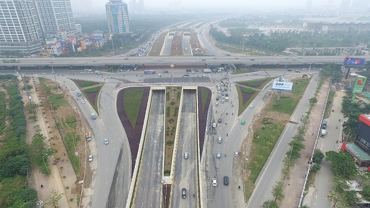 Tuyến đường vành đai 3.5 hoàn thiện sẽ thay đổi diện mạo hạ tầng giao thông, thúc đẩy mạnh mẽ hoạt động vận chuyển, giao thương cho Hoài Đức