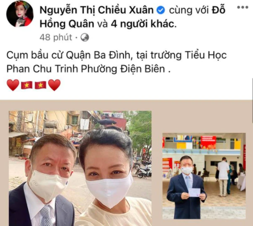 Xuân Bắc, Quyền Linh, Hoa hậu Tiểu Vy... và dàn sao Việt háo hức đi bầu cử