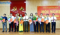 Ban bí thư phê chuẩn hàng loạt nhân sự chủ chốt ở Quảng Ngãi